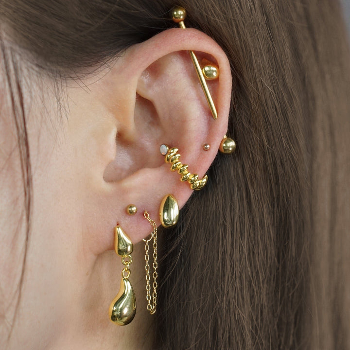 chain earring 