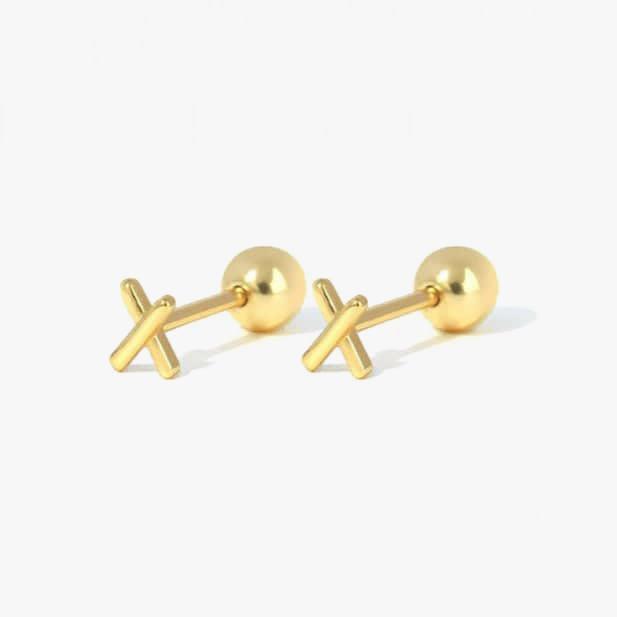 Small screw deals back earrings