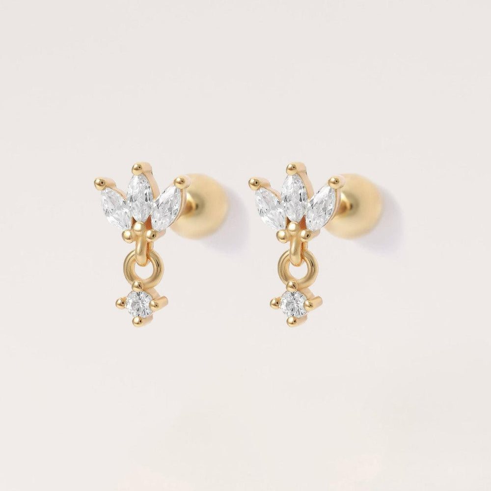 How to Wear Flat Back Cartilage Earrings