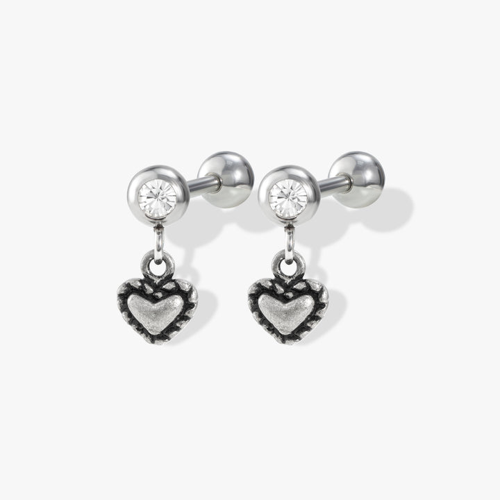 titanium dangle earrings 