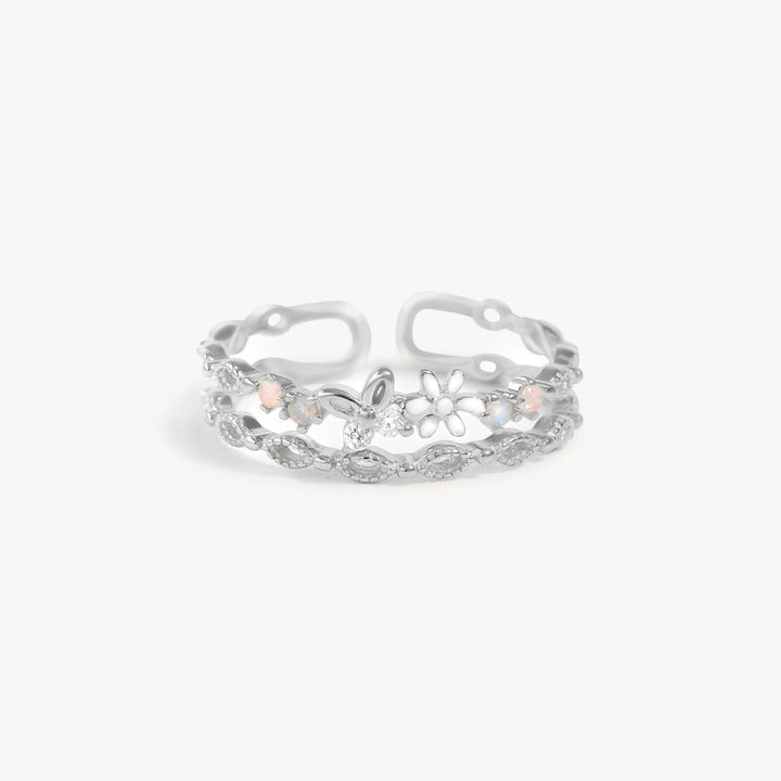 Silver-stackable Rings