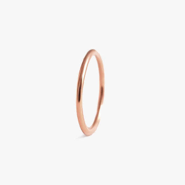 Rose Gold Multiple Sizes Essential Cartilage Hoop 16g 18g 20g