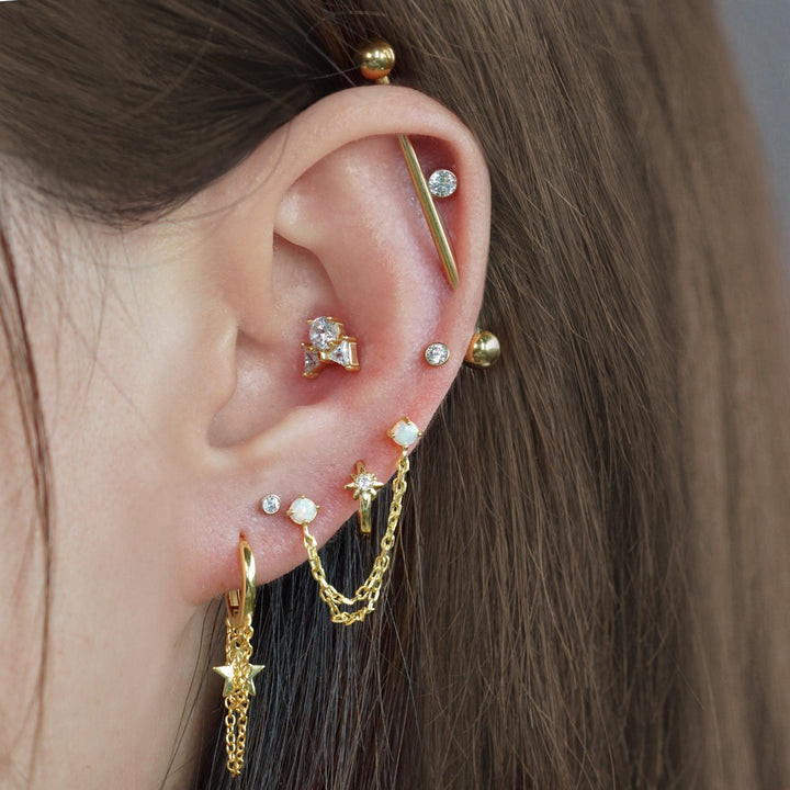 cartilage chain earring