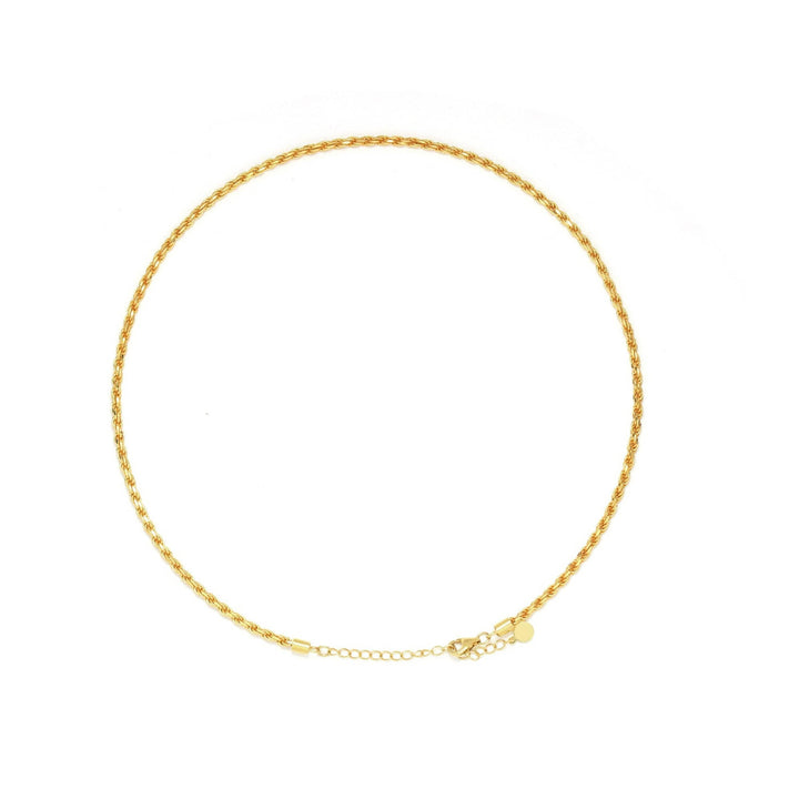 Gold Rope Necklace & Mens Rope Gold Necklace