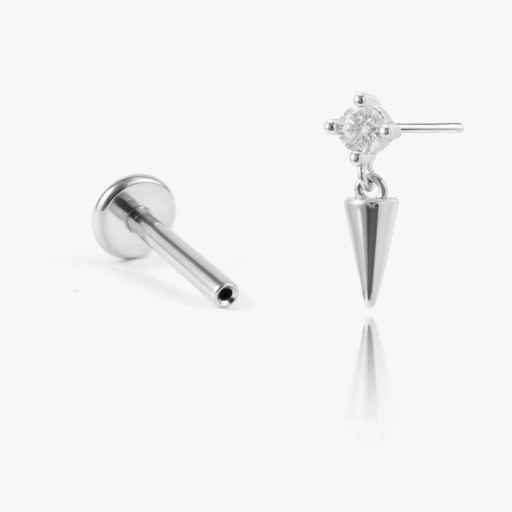 Spike Sliver Earring