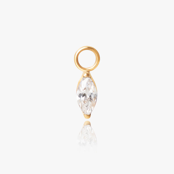 Crystal Marquise Dangle Charm