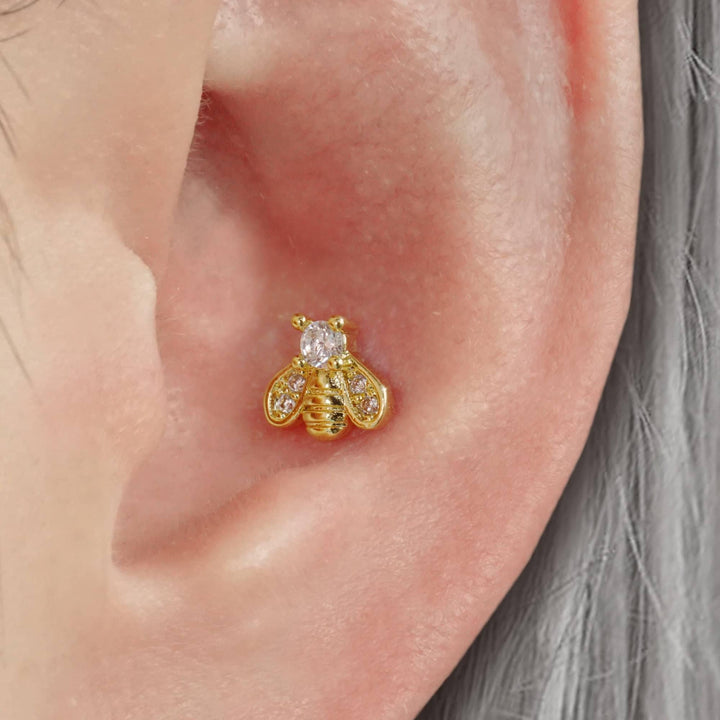 Bee Earrings | Bumble Bee Earrings - EricaJewels
