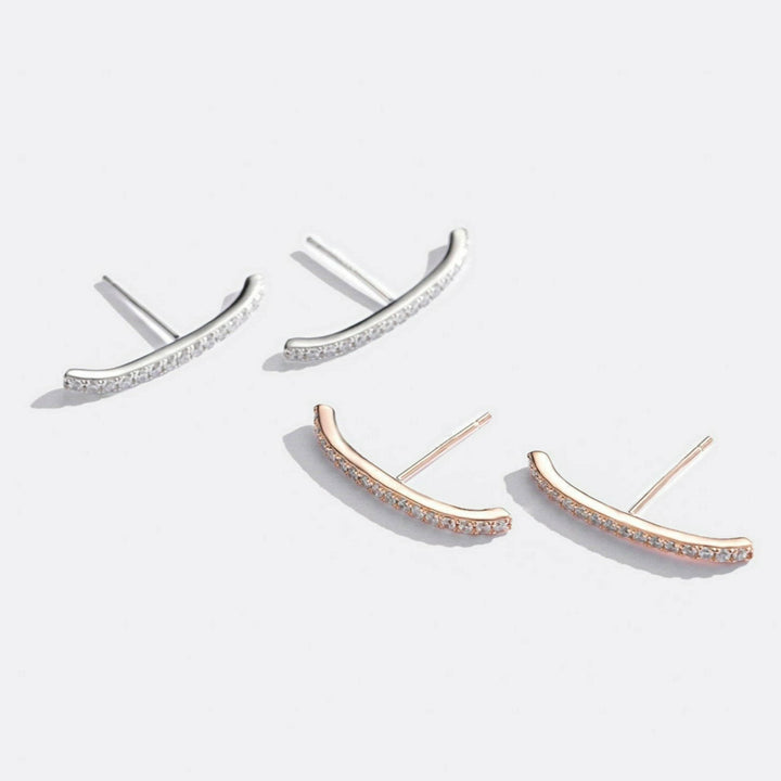 Minimalist Lobe Cuff Stud Earrings - EricaJewels