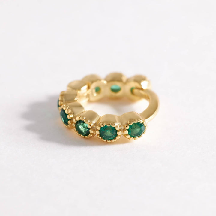 Earrings Emerald | Emerald Green Earrings - EricaJewels