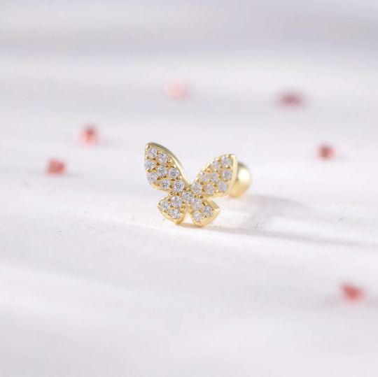 Butterfly Cartilage Earring - EricaJewels