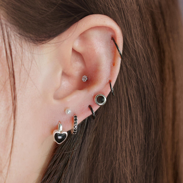 Seamless Clickers/Cartilage Hoop Earrings 14g - EricaJewels