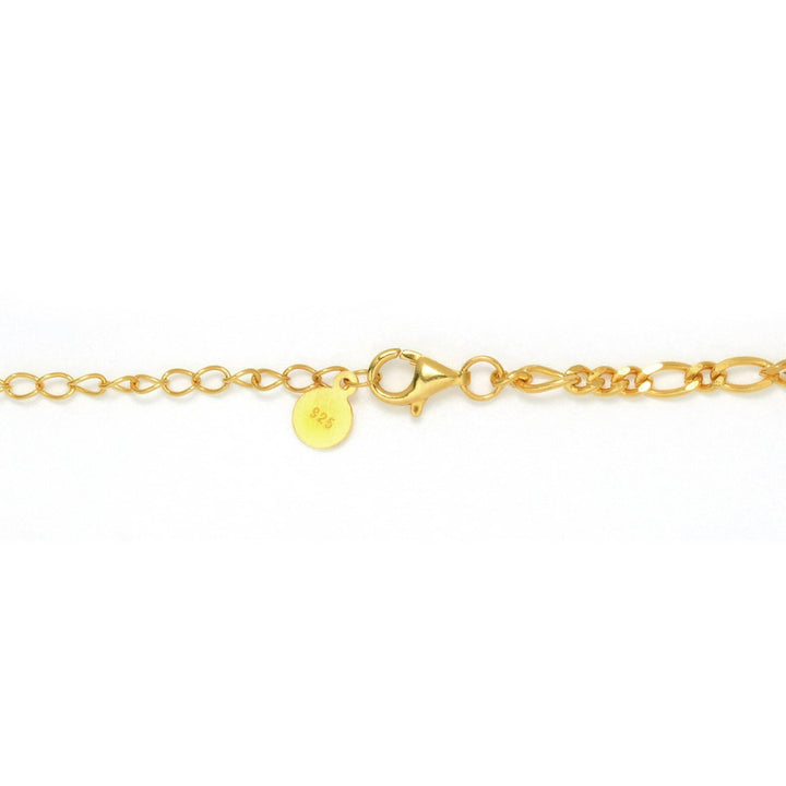 Gold Link Necklace & 18k Long Link Chain - EricaJewels
