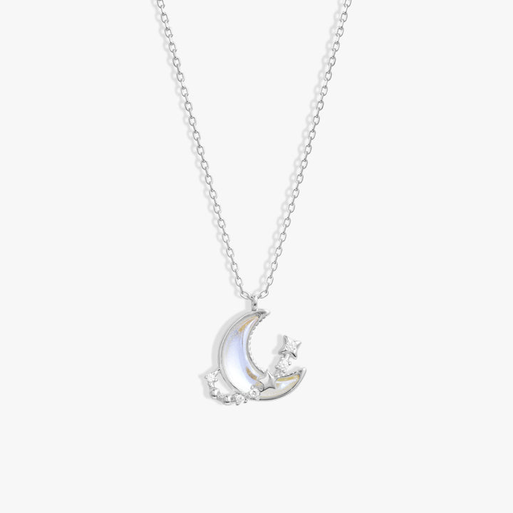 Moon Pendant Necklace