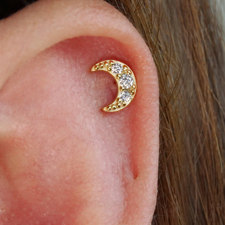 moon earrings 