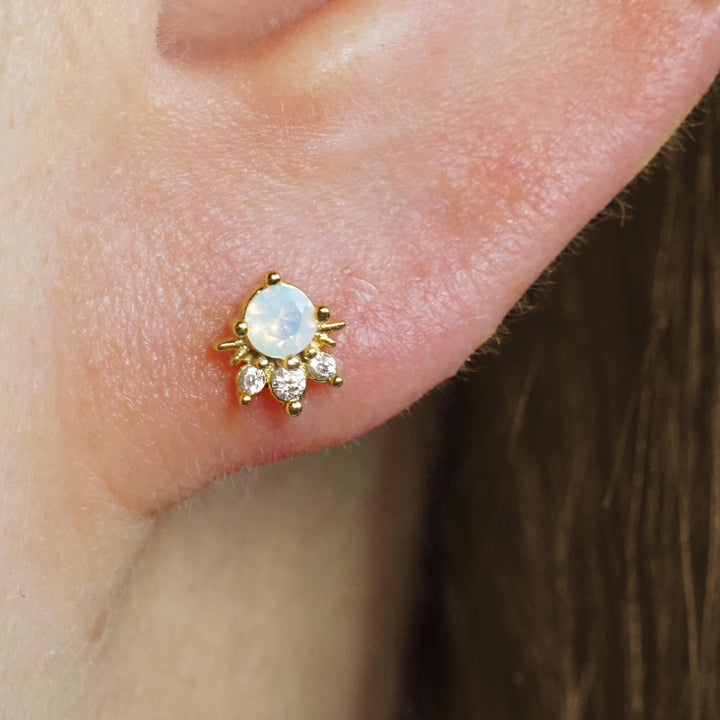 push pin earrings for women