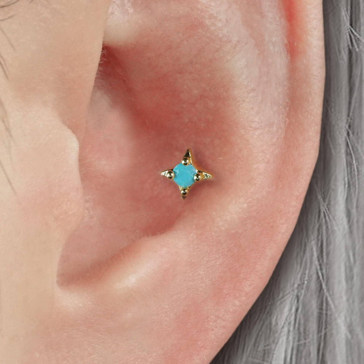 star stud earring