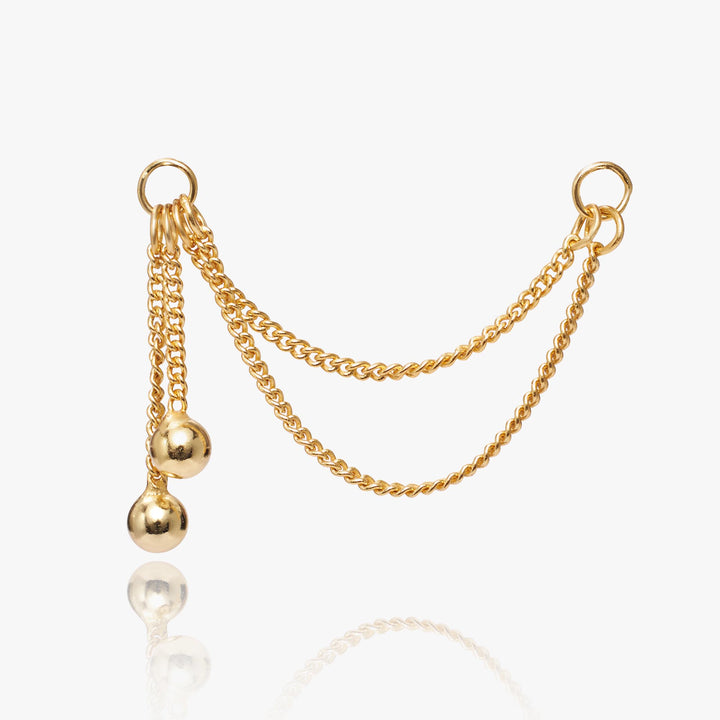 Ball Droplet Chain Charm