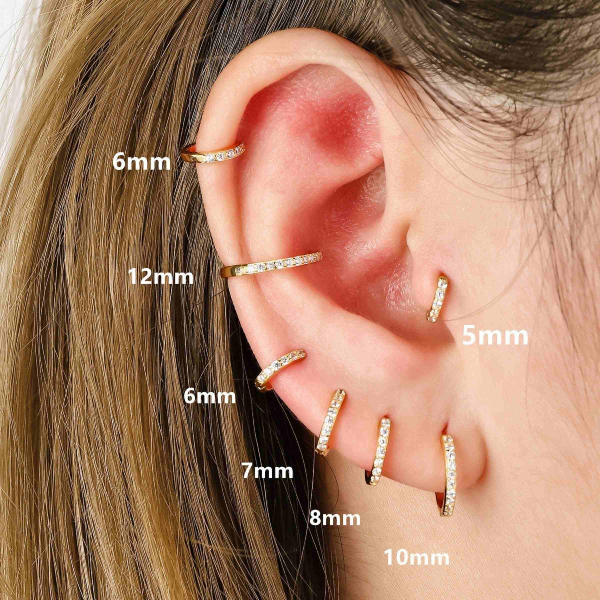 Conch shop hoop 12mm