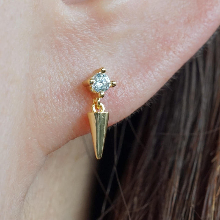 Spike Lobe Earring