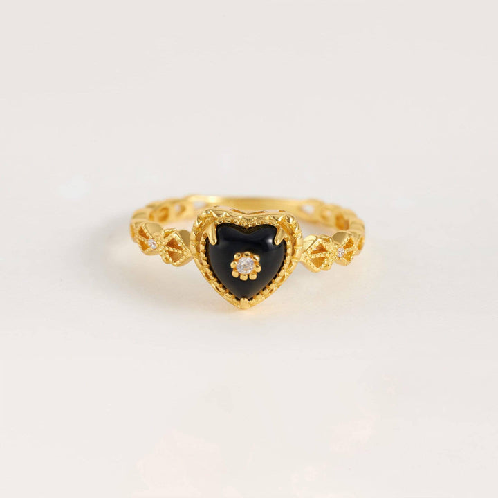 Vintage Heart Ring | Fidget Rings for Women