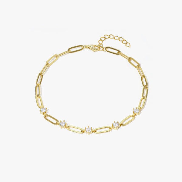 18k gold bracelet womens 