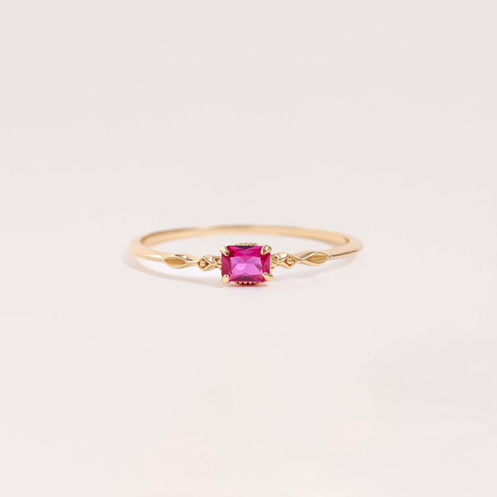 Ruby Gemstone Ring | 14k Gold Rings